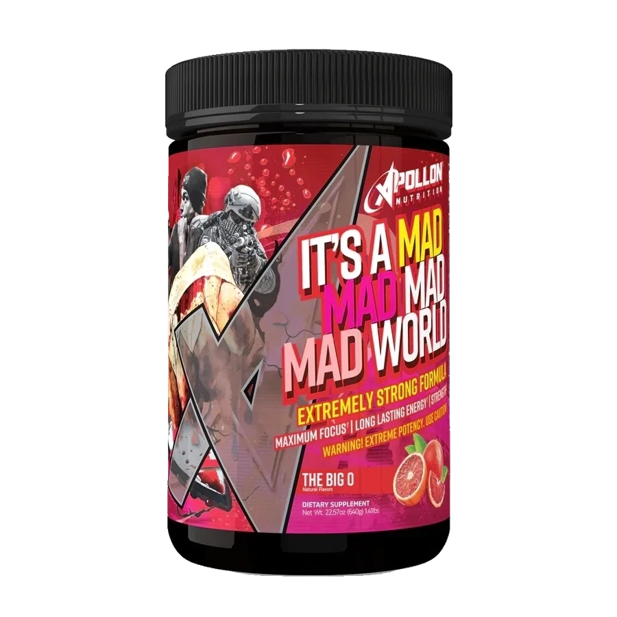 Apollon Nutrition It's A Mad Mad Mad Mad World Pre-Workout