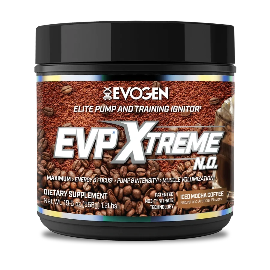 Evogen EVP Extreme NO Pre-Workout, Size: 40 Servings, Flavor: Iced Mocha