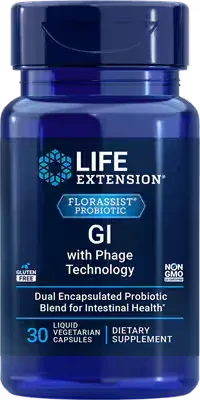 Life Extension FLORASSIST GI with Phage Technology