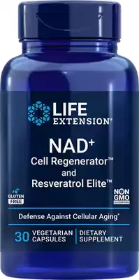 Life Extension NAD+ Cell Regenerator and Resveratrol Elite