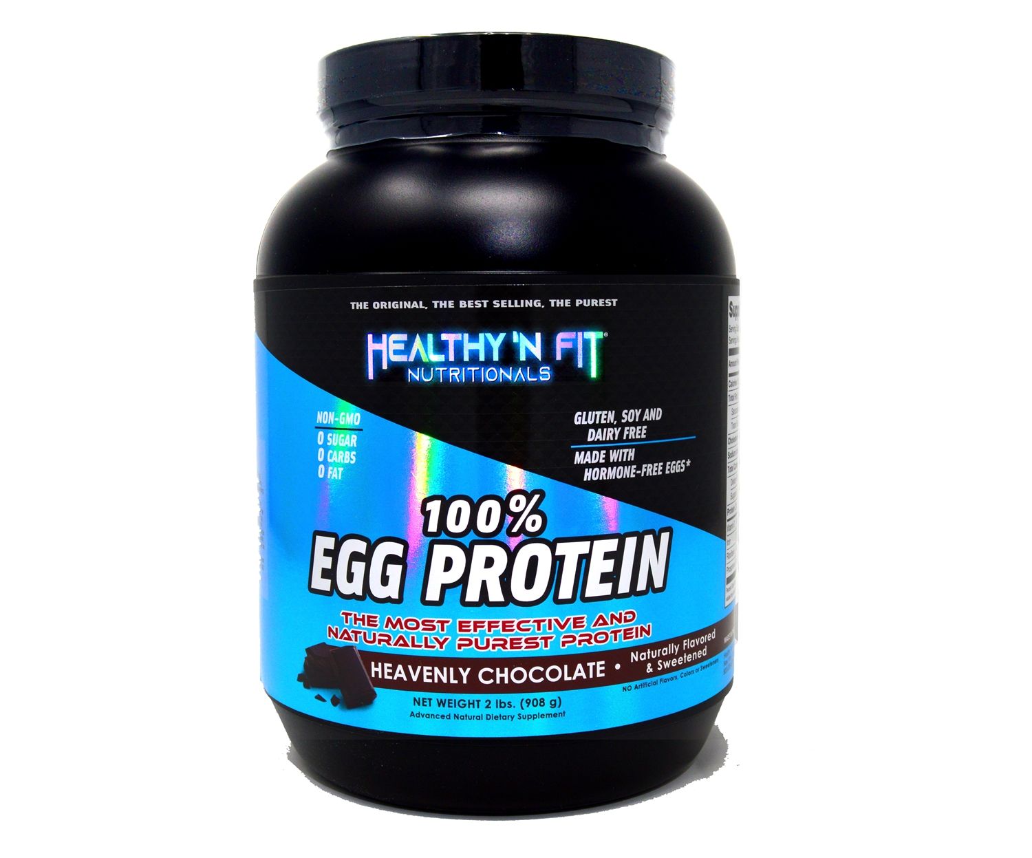 Healthy N Fit 100% Egg Protein, Size: 2 lb, Flavor: Heavenly Chocolate