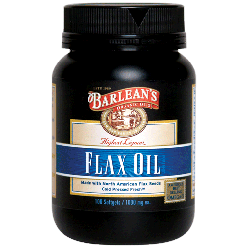 Barlean's - Flax Oil Lignan (1,000 Mg / 100 Softgels)