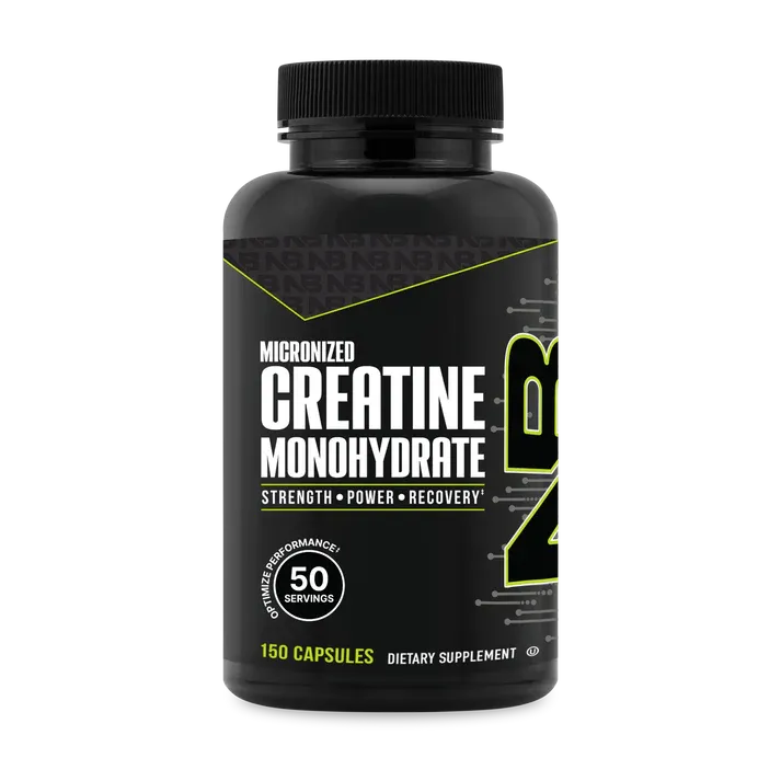 NutraBio Creatine Monohydrate Capsules