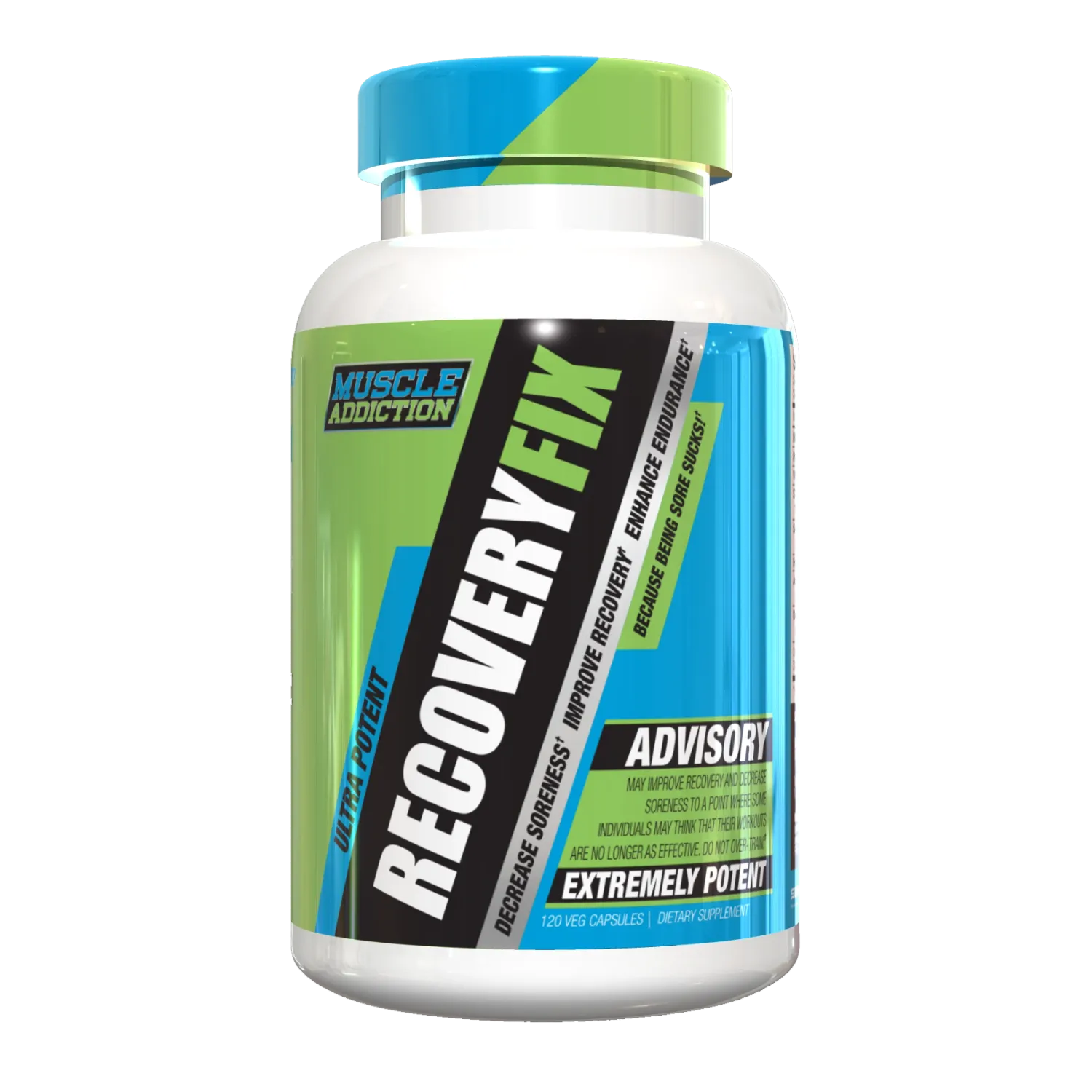 Muscle Addiction Recovery Fix, Size: 120 Capsules