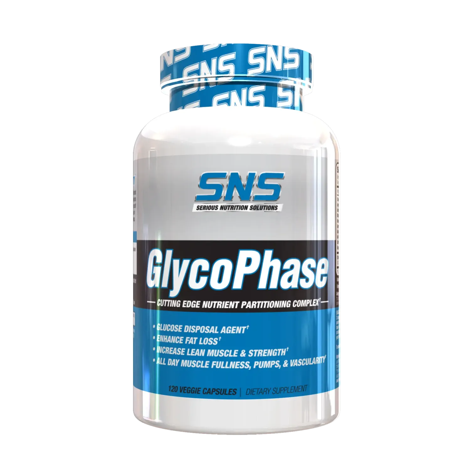 Serious Nutrition Solutions GlycoPhase, Size: 120 Capsules