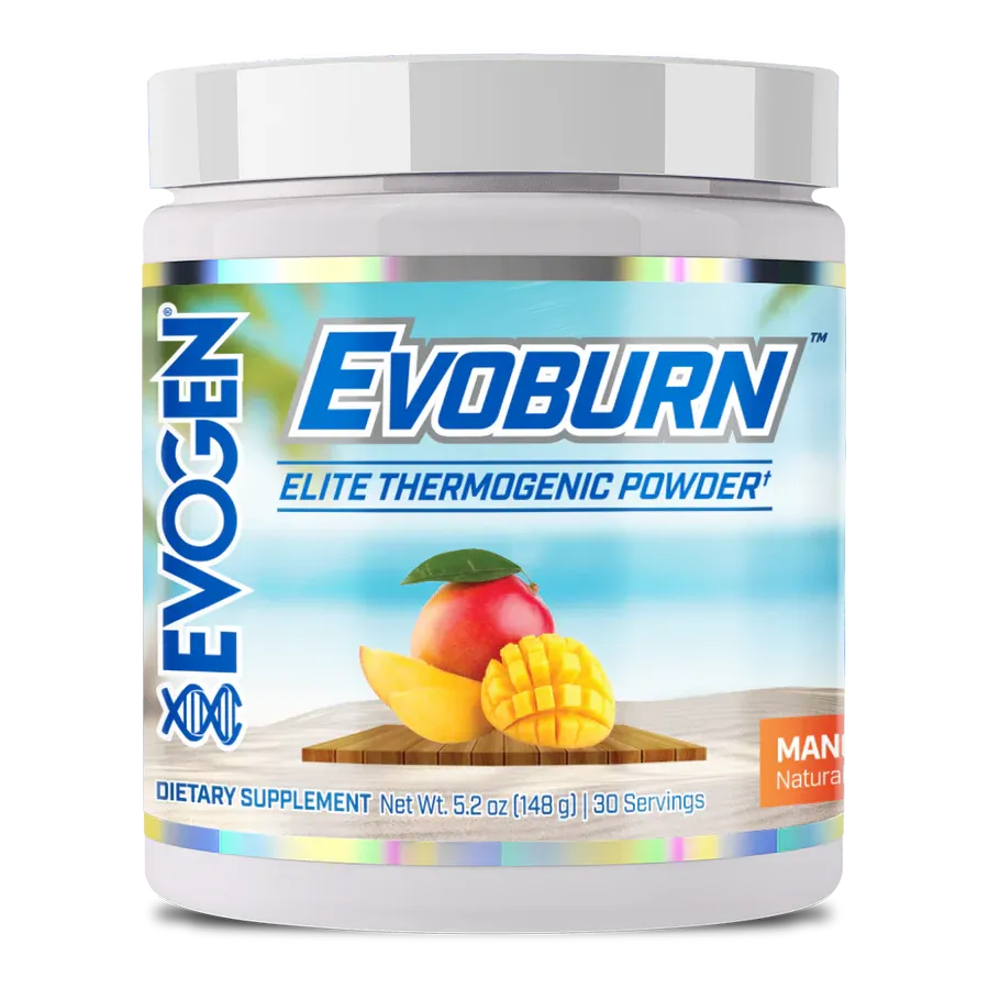 Evogen Evoburn Elite Thermogenic Powder, Size: 30 Servings, Flavor: Mango