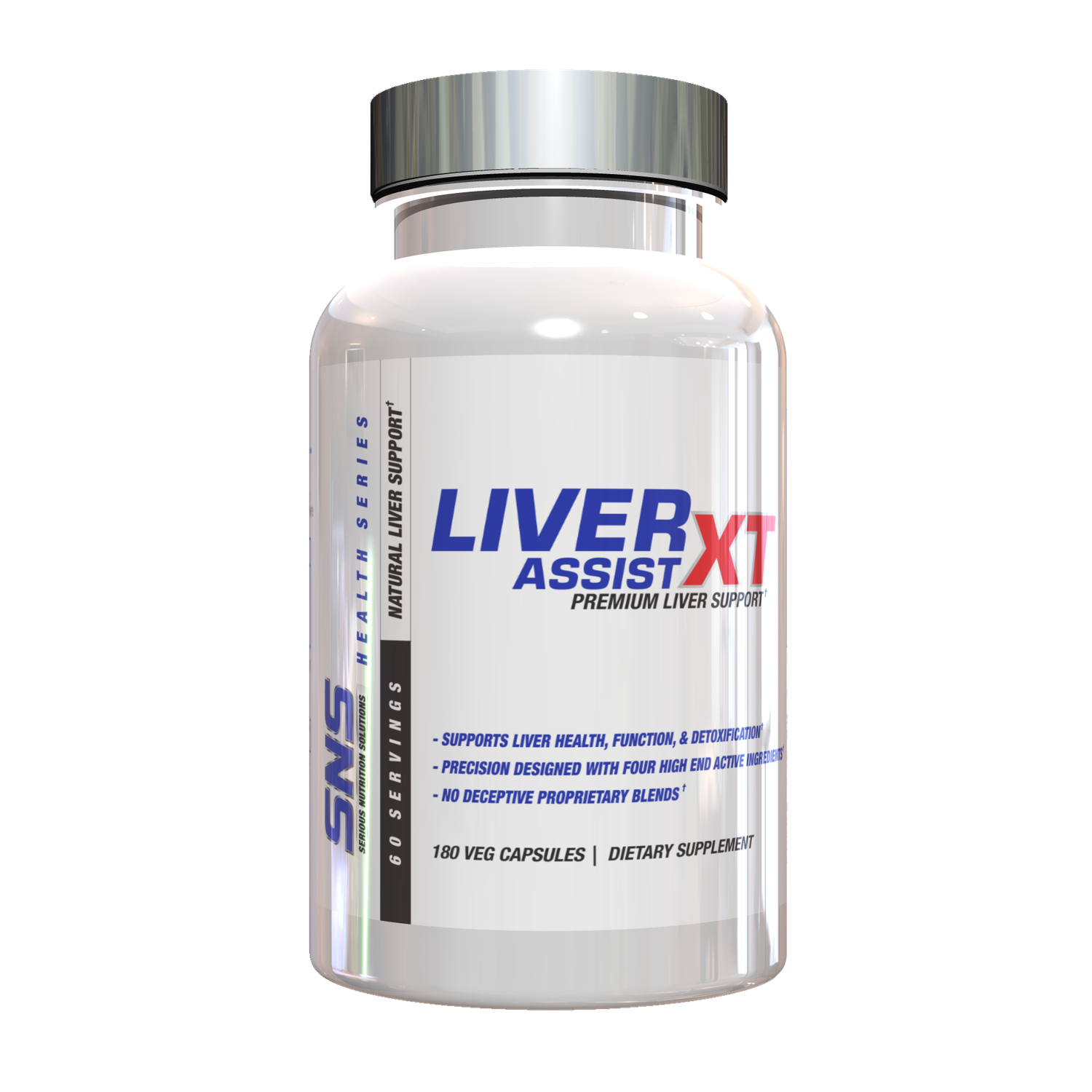 Serious Nutrition Solutions Liver XT, Size: 180 Capsules