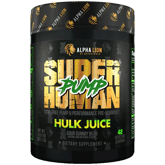 Alpha Lion Superhuman Pump Stim-Free