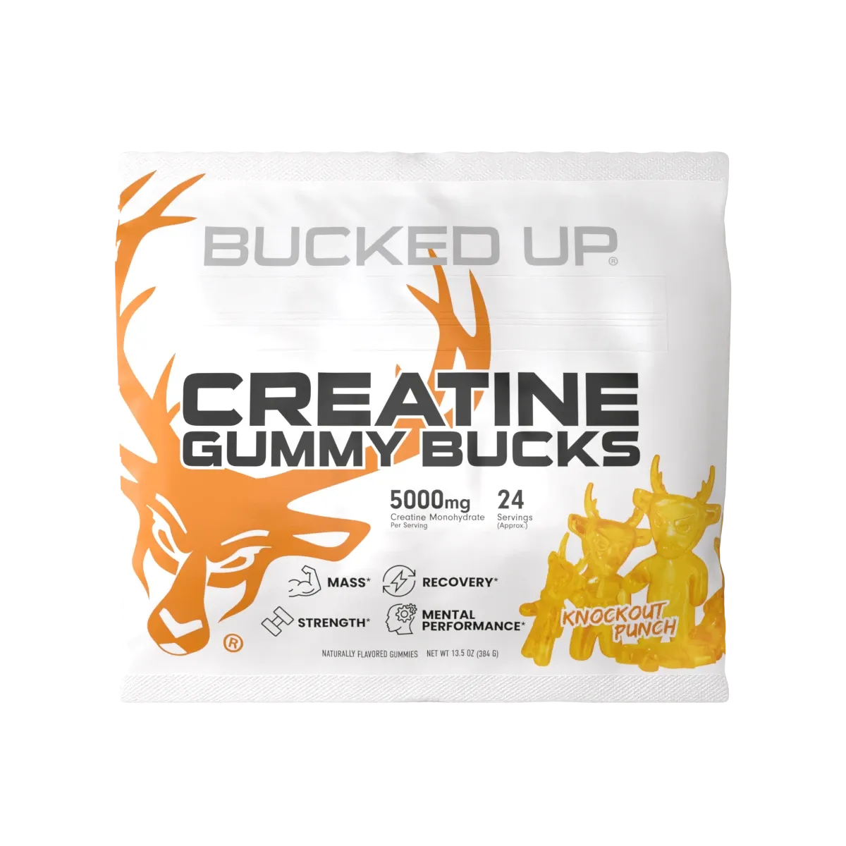 Bucked Up Creatine Gummy Bucks Gummies