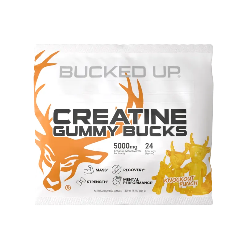 Bucked Up Creatine Gummy Bucks Gummies