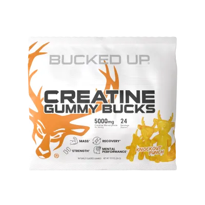 Bucked Up Creatine Gummy Bucks Gummies