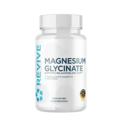 Revive Magnesium Glycinate, Size: 120 Capsules