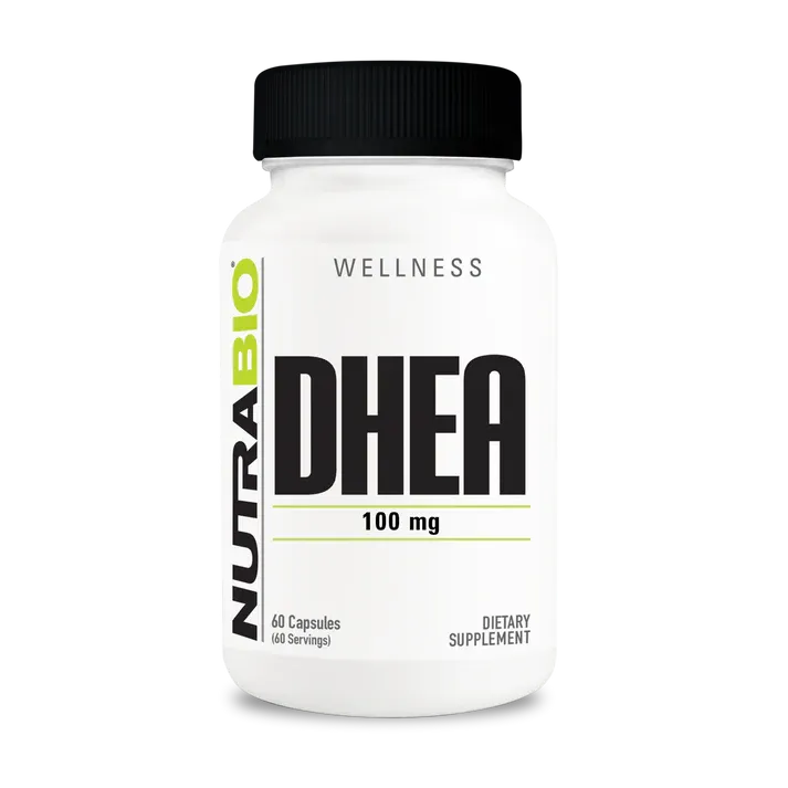 NutraBio DHEA 100 mg, Size: 60 Capsules