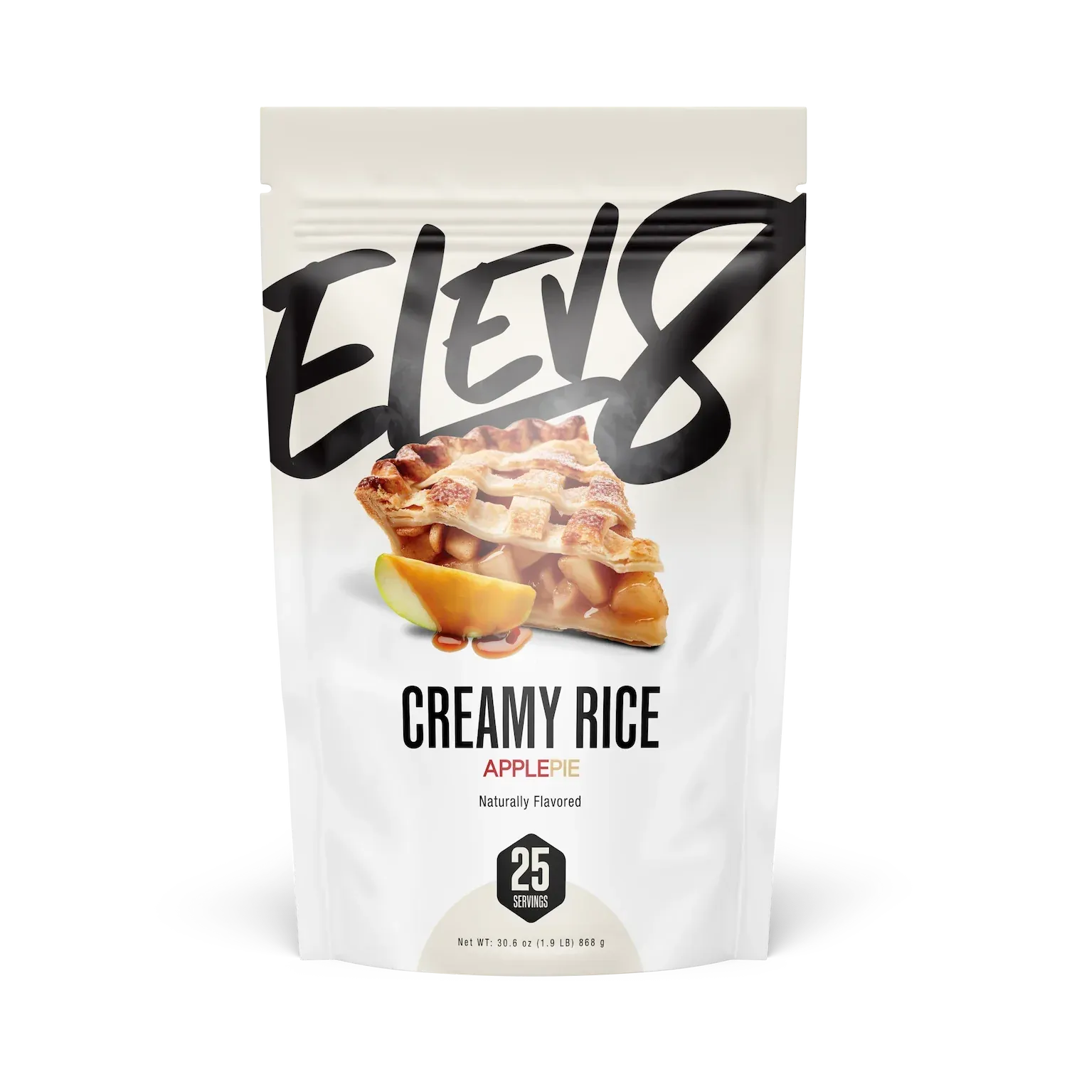 Elev8 Foods Creamy Rice, Size: 25 Servings, Flavor: Apple Pie