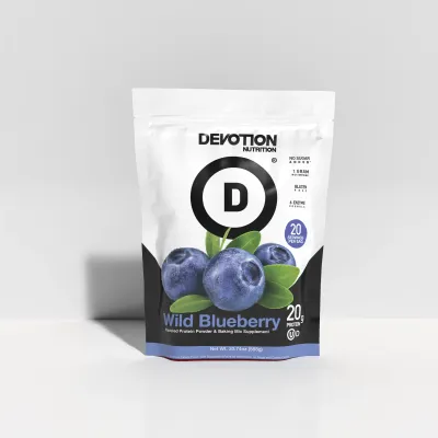 Devotion Nutrition Wild Blueberry Protein Powder