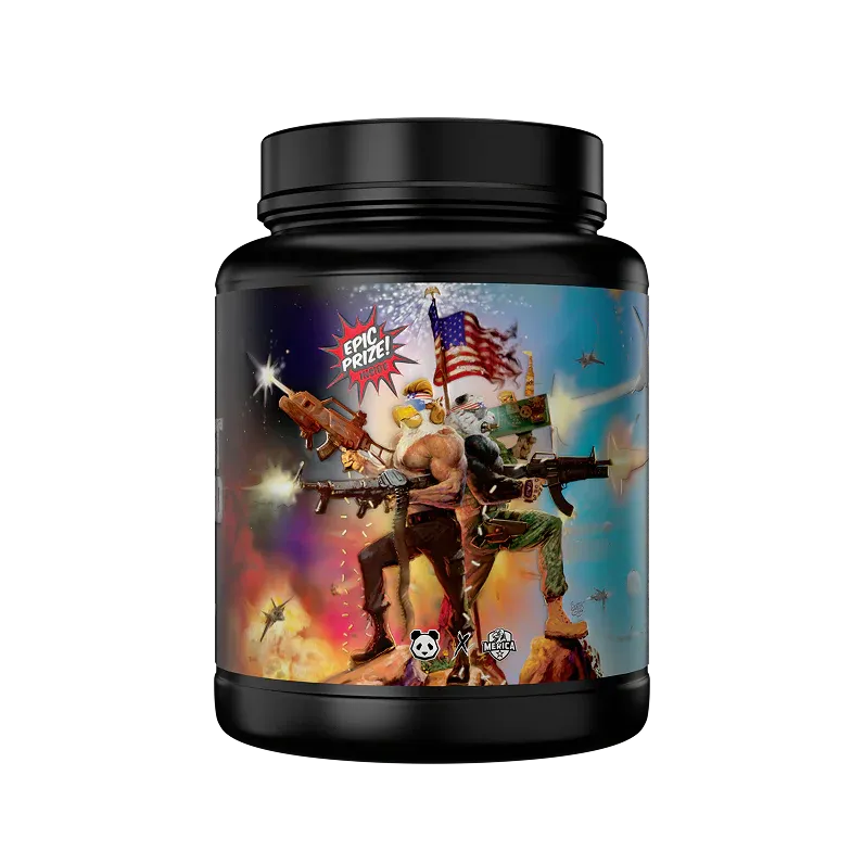 Merica Labz x Panda Supps First Blood Pre-Workout