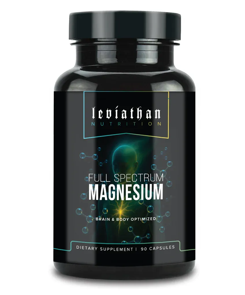 Leviathan Nutrition Full Spectrum Magnesium, Size: 90 Capsules
