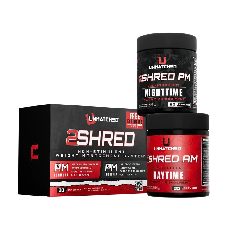 Unmatched Supps 2 Shred AM-PM Fat Loss Kit