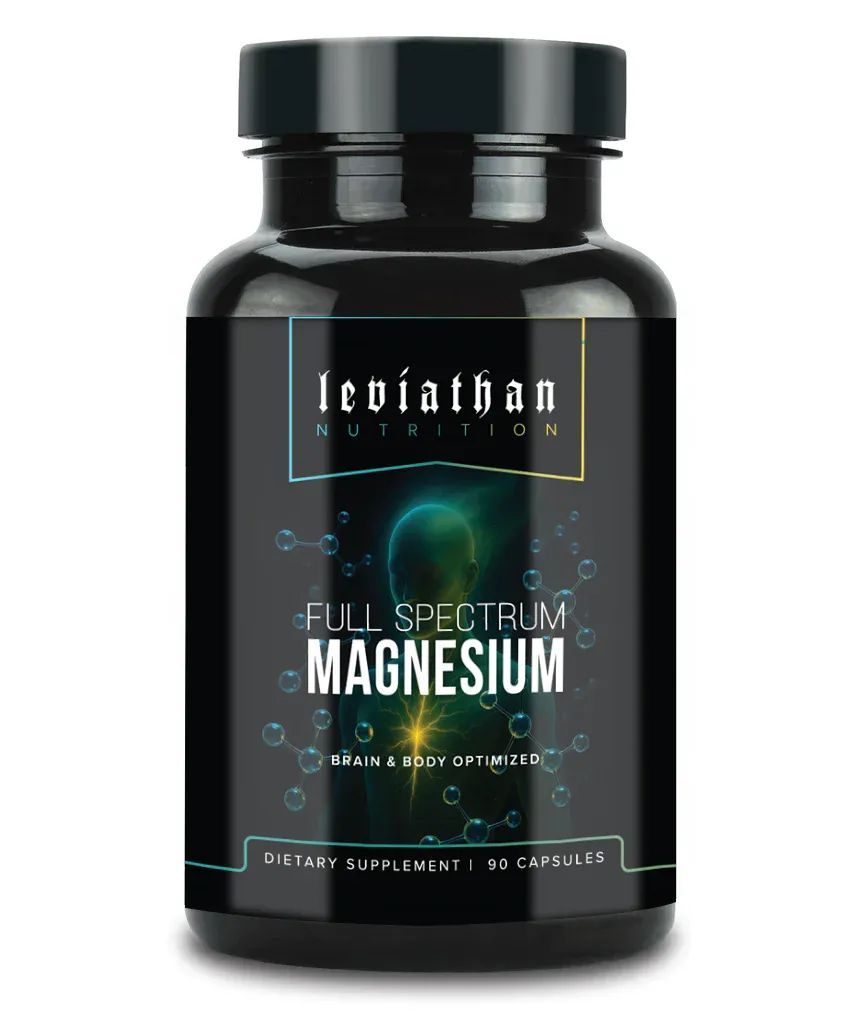 Leviathan Nutrition Full Spectrum Magnesium, Size: 90 Capsules