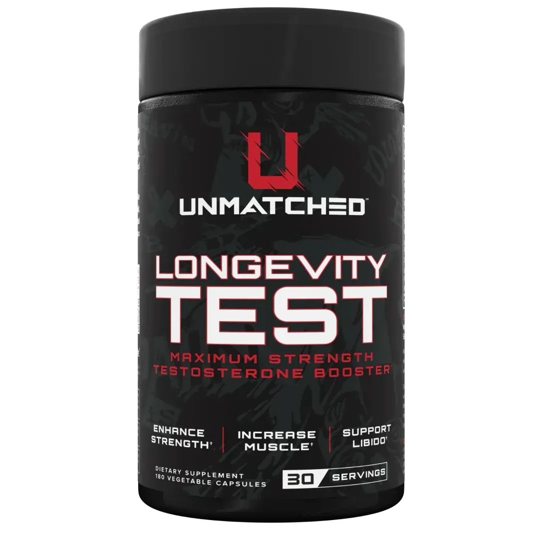 Unmatched Supps Longevity Test, Size: 180 Capsules