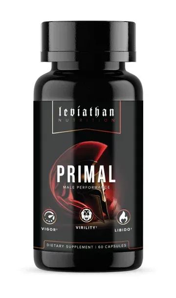 Leviathan Nutrition Primal, Size: 60 Capsules