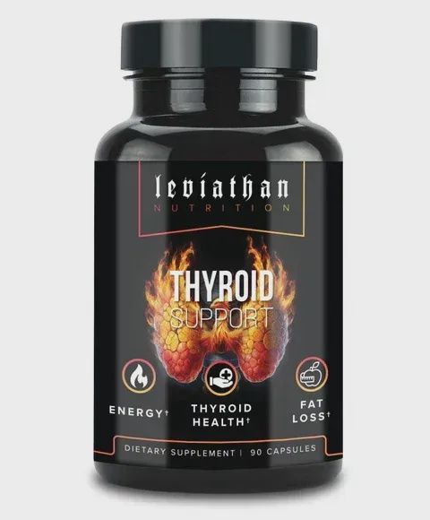 Leviathan Nutrition Thyroid Support, Size: 90 Capsules