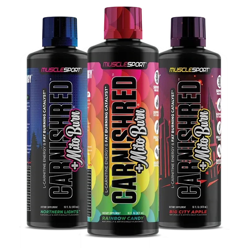 Musclesport CarniShred + Mitoburn Liquid