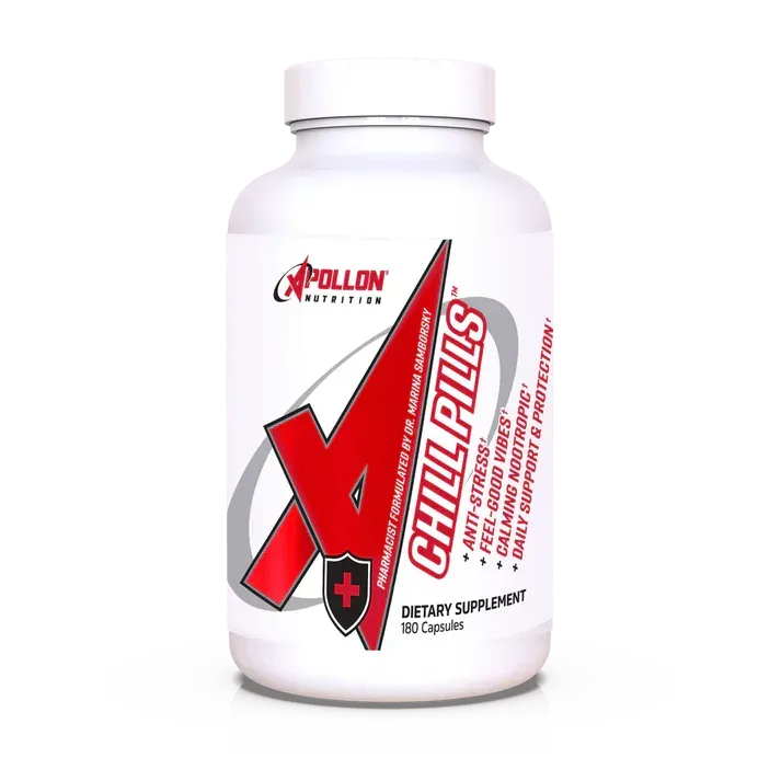Apollon Nutrition Chill Pills V2, Size: 180 Capsules