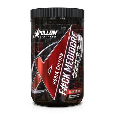 Apollon Nutrition F*** Mediocre Pre-Workout Apollon Nutrition F*** Mediocre Pre-Workout