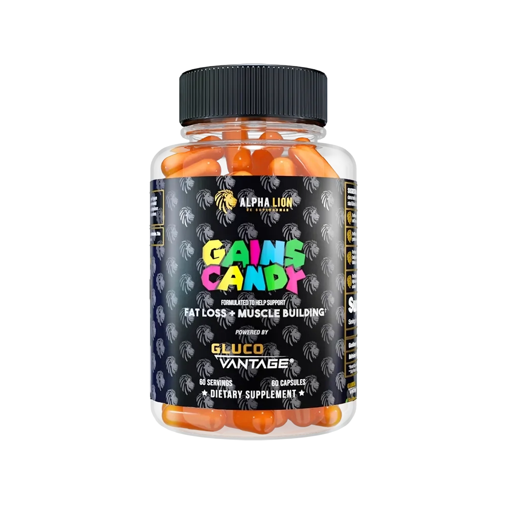 Alpha Lion Gains Candy GlucoVantage, Size: 60 Capsules
