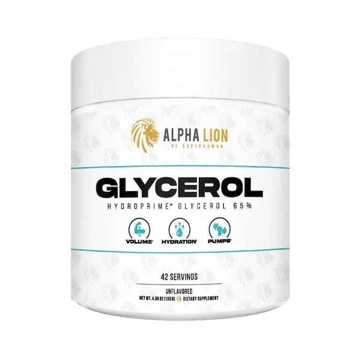Alpha Lion Glycerol, Flavor: Unflavored, Size: 42 Servings