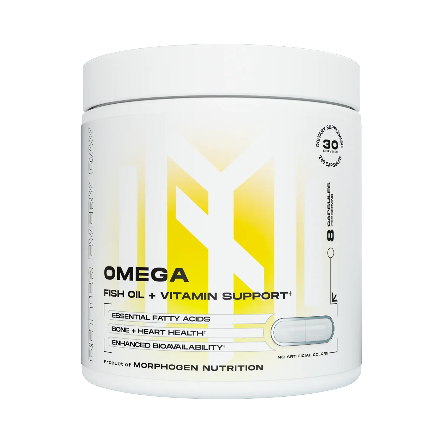 Morphogen Nutrition Omega New Formula, Size: 240 Capsules