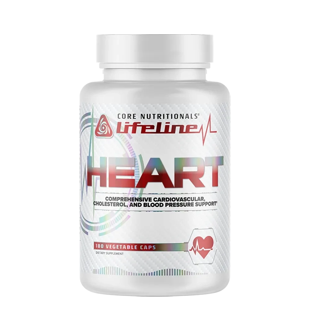 Core Nutritionals Lifeline Series Heart, Size: 180 Capsules
