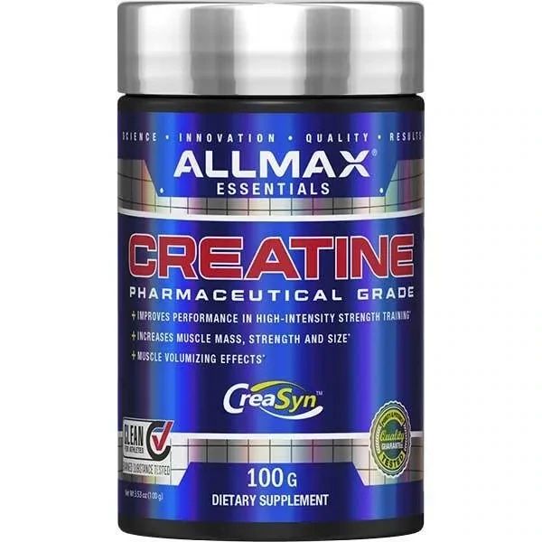 AllMax Creatine Monohydrate 100 g, Flavor: Unflavored, Size: 100 g