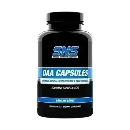 Serious Nutrition Solutions DAA Caps, Size: 180 Capsules