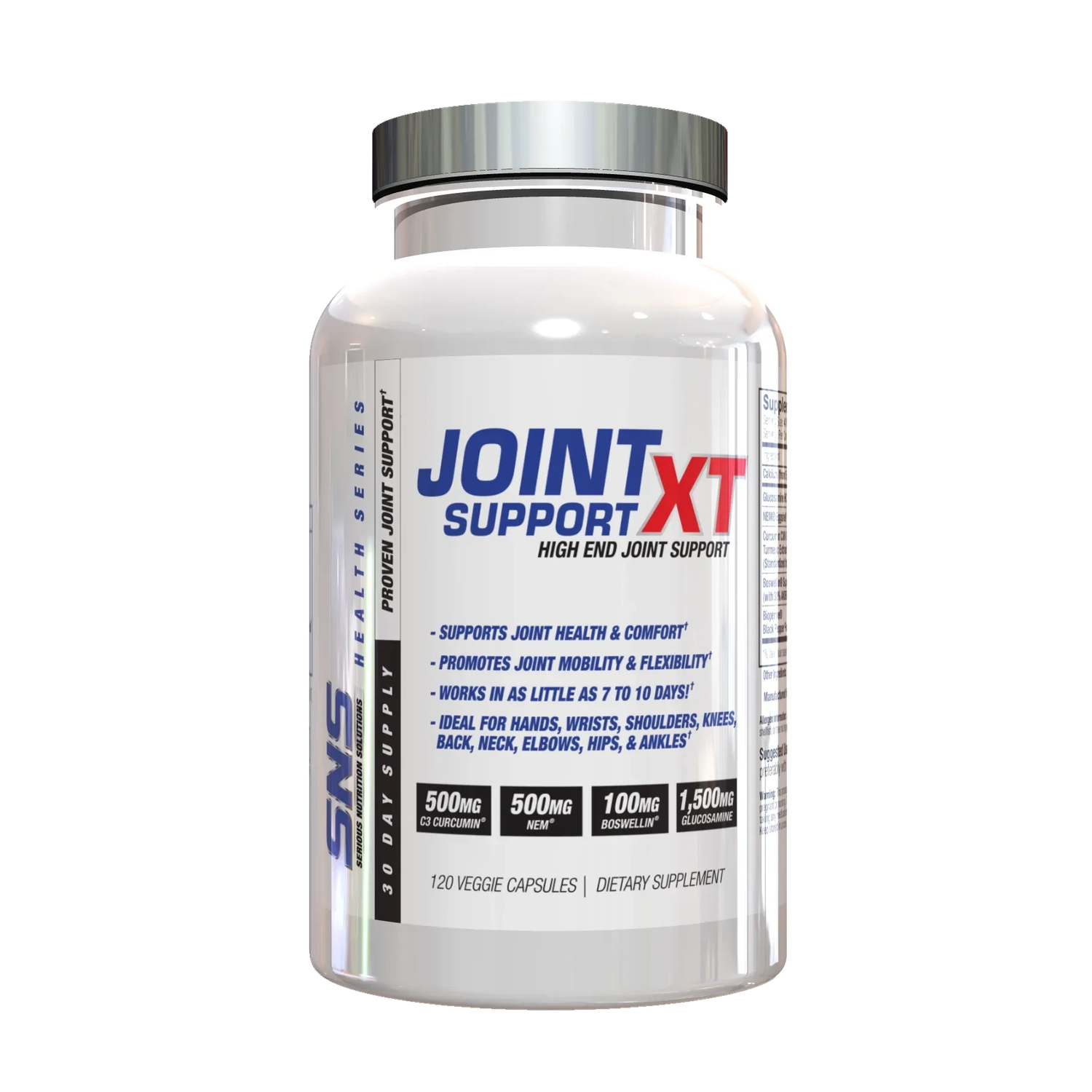 Serious Nutrition Solutions Joint Support XT, Size: 120 Capsules