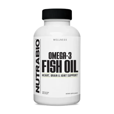 NutraBio Omega-3 Fish Oil 400 Softgels