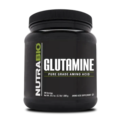 NutraBio Glutamine 1000 g