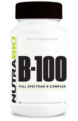 NutraBio Vitamin B-100 Complex NutraBio Vitamin B-100 Complex