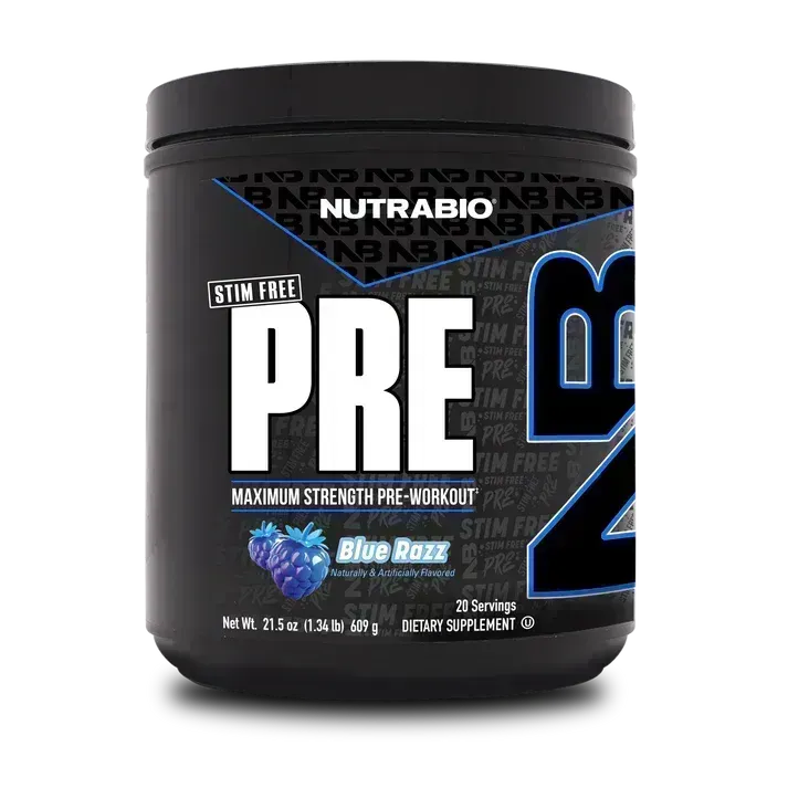 NutraBio PRE Workout Stim Free