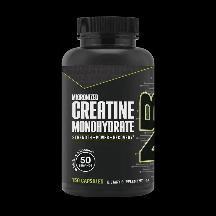 NutraBio Creatine Monohydrate Capsules, Size: 150 Capsules