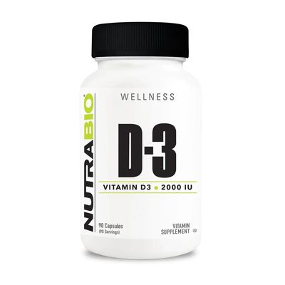 NutraBio Vitamin D3 2000 IU NutraBio Vitamin D3 2000 IU