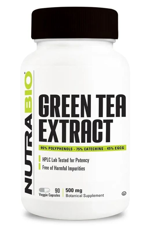 NutraBio Green Tea Extract 500 mg