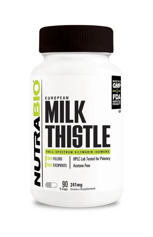 NutraBio European Milk Thistle