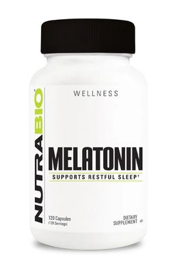 NutraBio Melatonin 3mg