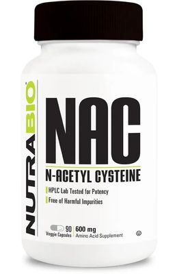 NutraBio N-Acetyl-Cysteine (NAC) 600 mg NutraBio N-Acetyl-Cysteine (NAC) 600 mg
