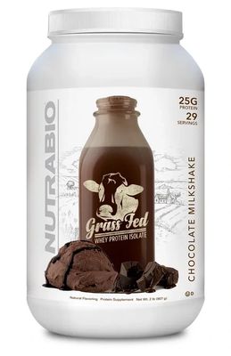 NutraBio Grass Fed Whey Isolate