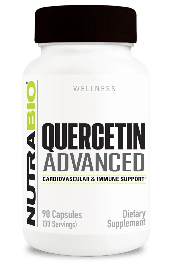 NutraBio Quercetin Advanced, Size: 90 Capsules
