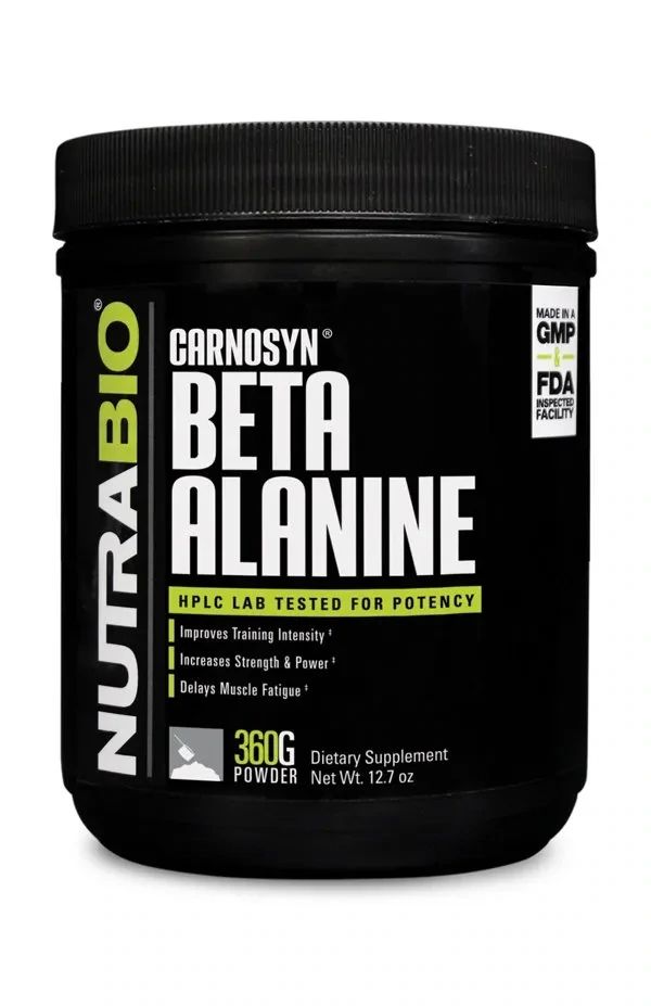 NutraBio Beta Alanine Powder, Size: 180 Servings