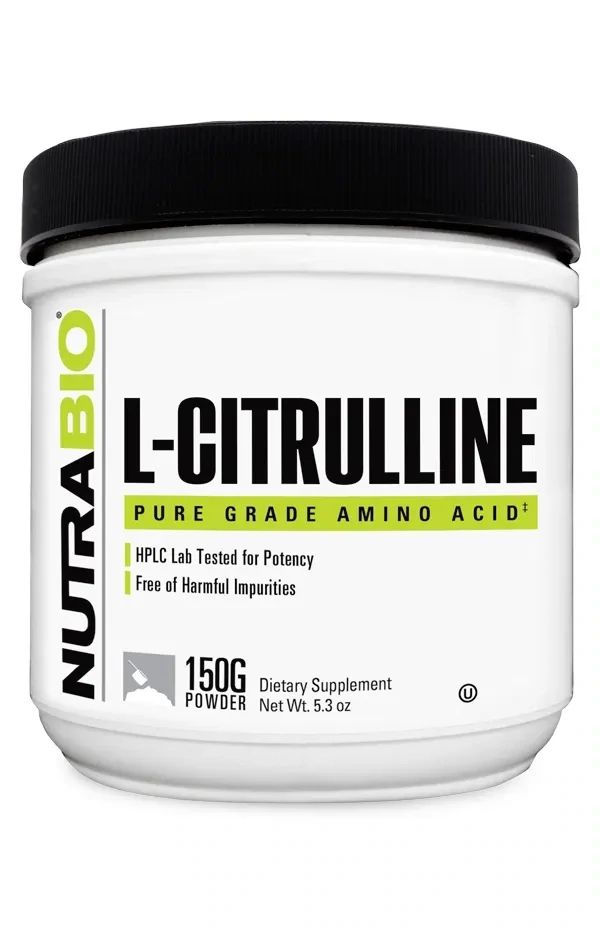 NutraBio Citrulline, Size: 75 Servings